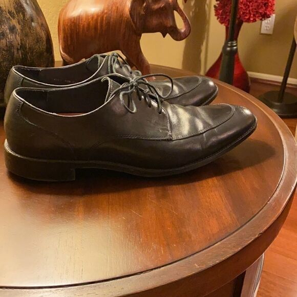 Cole Haan Men's Lenox Hill Split Toe Oxford Black - Picture 4 of 7